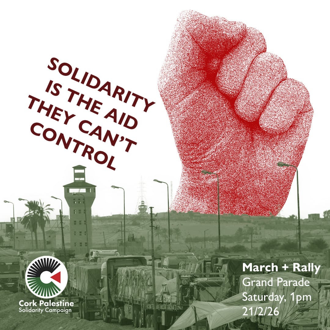 CPSC protest today cork saturday march
