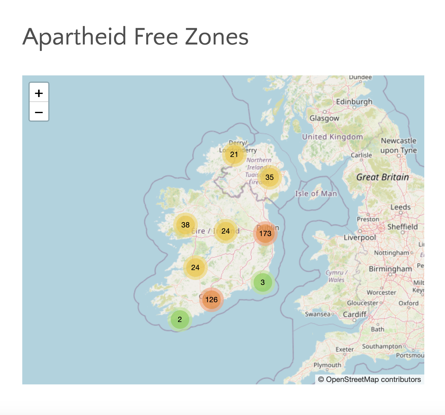 Image of Ireland Apartheid Free Zones